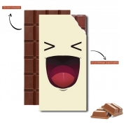 Tablette de chocolat personnalisé Visage Lol