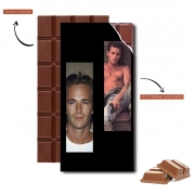 Tablette de chocolat personnalisé Luke Perry Hommage