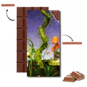 Tablette de chocolat personnalisé Haricot Magique