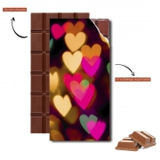 Tablette de chocolat personnalisé MAGIC HEARTS