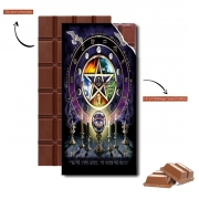 Tablette de chocolat personnalisé Magie Wicca