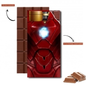 Tablette de chocolat personnalisé Iron Mark VII
