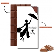 Tablette de chocolat personnalisé Mary Poppins Perfect in every way