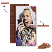 Tablette de chocolat personnalisé Matt Pokora