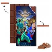 Tablette de chocolat personnalisé Megaman 11