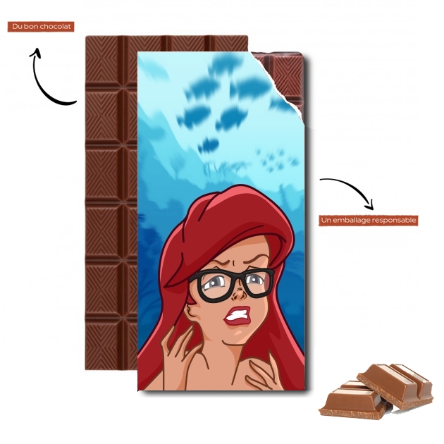 Tablette de chocolat personnalisé Meme Collection Ariel