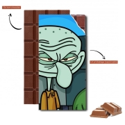 Tablette de chocolat personnalisé Meme Collection Squidward Tentacles
