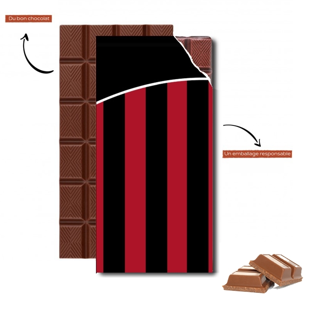 Tablette de chocolat personnalisé Milan AC