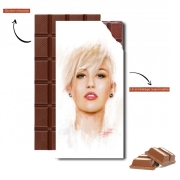 Tablette de chocolat personnalisé Miley Cyrus
