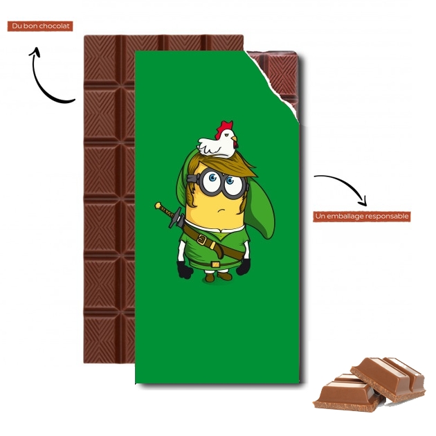 Tablette de chocolat personnalisé MiniLink