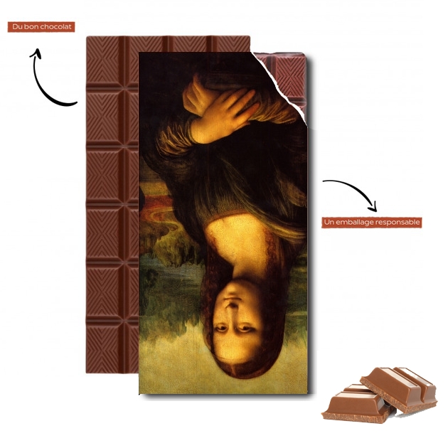 Tablette de chocolat personnalisé Mona Lisa