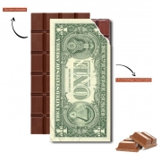 Tablette de chocolat personnalisé Billet One Dollar
