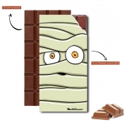 Tablette de chocolat personnalisé La Momie Face