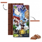 Tablette de chocolat personnalisé mushoko tensei