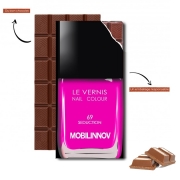 Tablette de chocolat personnalisé Flacon Vernis 69 Seduction