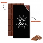 Tablette de chocolat personnalisé Naruto Fujin - Sceau Kyubii