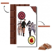 Tablette de chocolat personnalisé Naruto x Hinata