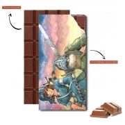 Tablette de chocolat personnalisé Nausicaa Fan Art