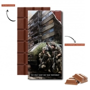 Tablette de chocolat personnalisé Navy Seals Team