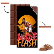 Tablette de chocolat personnalisé NBA Legends: Dwyane Wade