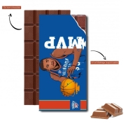 Tablette de chocolat personnalisé NBA Legends: Kevin Durant 