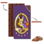 Tablette de chocolat personnalisé NBA Legends: "Magic" Johnson