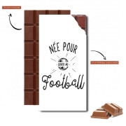 Tablette de chocolat personnalisé Nee pour jouer au football