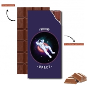 Tablette de chocolat personnalisé Need my space