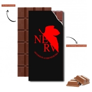 Tablette de chocolat personnalisé Nerv Neon Genesis Evangelion