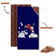 Tablette de chocolat personnalisé Papier Toilette - Nouvelle richesse de Picsou