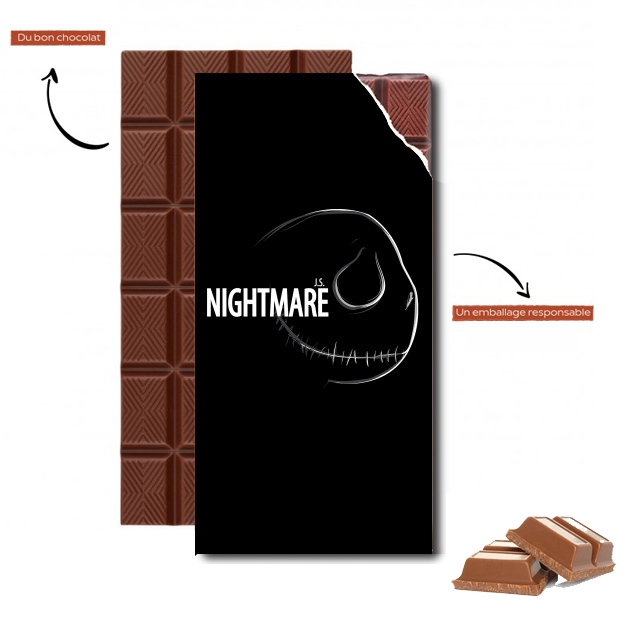 Tablette de chocolat personnalisé Nightmare Profile