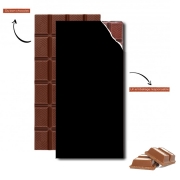 Tablette de chocolat personnalisé Noir