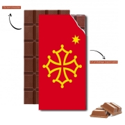 Tablette de chocolat personnalisé Occitanie