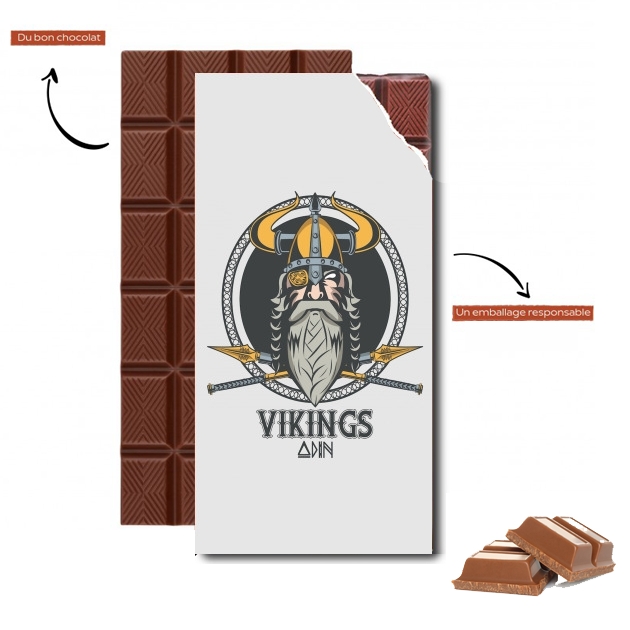 Tablette de chocolat personnalisé Odin