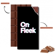 Tablette de chocolat personnalisé On Fleek