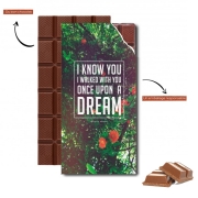 Tablette de chocolat personnalisé Once upon a dream