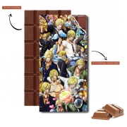 Tablette de chocolat personnalisé One Piece Sanji