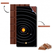 Tablette de chocolat personnalisé Our Solar System