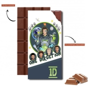 Tablette de chocolat personnalisé Outer Space Collection: One Direction 1D - Harry Styles