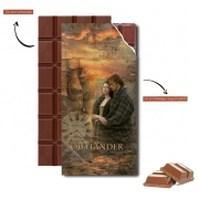Tablette de chocolat personnalisé Outlander Collage