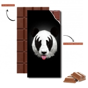 Tablette de chocolat personnalisé Panda Punk