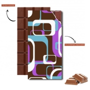 Tablette de chocolat personnalisé Pattern Design