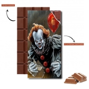 Tablette de chocolat personnalisé Pennywise Ca Clown Red Ballon