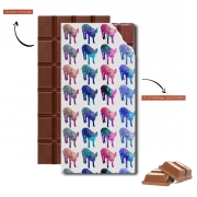 Tablette de chocolat personnalisé Cochon Galaxy