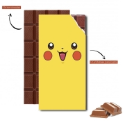 Tablette de chocolat personnalisé pika-pika