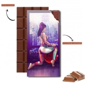 Tablette de chocolat personnalisé Pilates