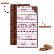 Tablette de chocolat personnalisé PINK INDIE SUMMER