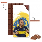 Tablette de chocolat personnalisé Pipa Boca Benedetto Juniors 