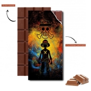Tablette de chocolat personnalisé Pirate Art
