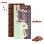 Tablette de chocolat personnalisé Pixel Retro Mandalorian
